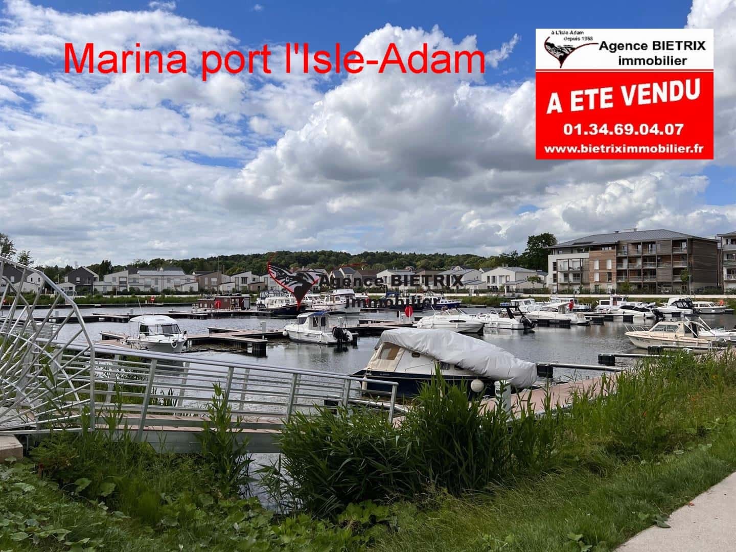 appartement marina port l'isle-adam
