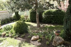 jardin clos arbore 500 m² serre l'isle-adam